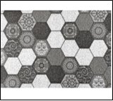 Коврик пористый Dabar 50х80см дизайн 099