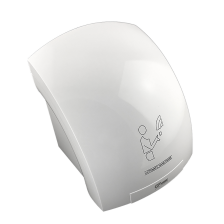 Электросушитель для рук GFmark 1800W, белый пластик 6903