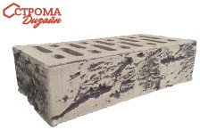 Кирпич лицевой  одинарный "Тополь" Строма