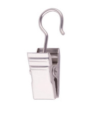 Комплект зажимов для металлических колец 20 шт СЗФ-9032 Дельфа свн Белый пиано