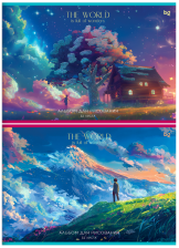 Альбом для рисования 32 л А4 BG Чудесный мир, на скрепке