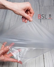 Коврик защитный BSL 1000х1000мм 0.8мм поликарбонат прозрачный