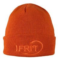 Шапка с отворотом Ifrit Ran Ш-470, 100% акрил (кирпичный, размер 57-60)