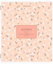 Тетрадь предметная 48 л Brauberg Blossom Алгебра