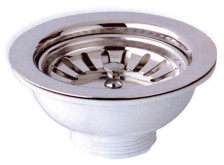 Выпуск для кухонной мойки (чашка с решеткой) пластик-нержавеющая сталь 8720 