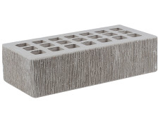 Кирпич одинарый Бархат серый Железногорск