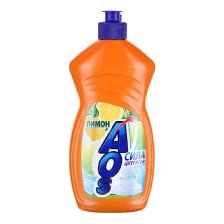 Средство для посуды AOS 450мл Лимон