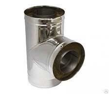Тройник-сэндвич 90° (439/0,8+оц) 150х250 мм