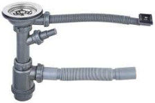 Выпуск большой с переливом в комплекте сифон S701G