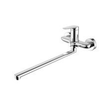 Смеситель для ванны однорычажный IDDIS Zodiac Х ZDХSBL2i10WA длинный излив, без аксессуаров, глянцевый хром