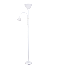 Торшер НТ-759 (белый) 1хЕ27/1хЕ14 60Вт