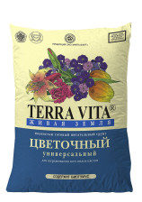 Грунт Живая земля цветочный 50л Фарт