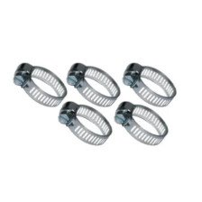 Хомуты 18-25 мм оцинк сталь 5шт FIT 64245
