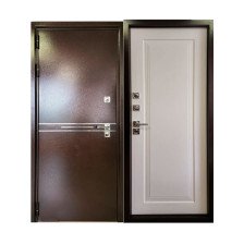 Дверь Термо-2 (шато белый) 860х2050 Левая (10,3см)