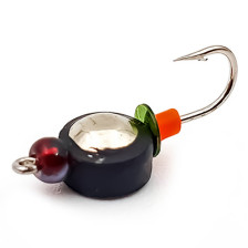 Мормышка вольфрамовая Wormix37 Таблетка с коронкой d-4,0 0,5гр (3062) цвет серебро