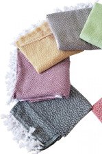 Пештемаль-полотенце хлопок VAROL Размер: 80х180, Цвет: Оранжевый