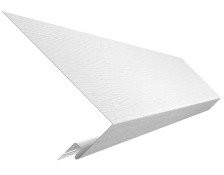 Планка околооконная широкая 230мм Белый 3м ELLKA (6)