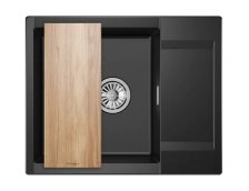 Мойка 620х500 искусственный камень турмалин ES-6202