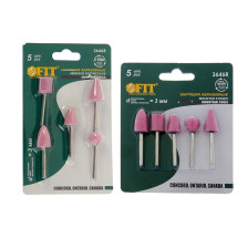 Набор шарошек 5шт по металлу для фигурных отверстий FIT 36468