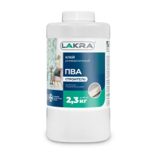 Клей ПВА Лакра Универсальный Строитель 2,3кг
