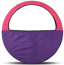Чехол для обруча (сумка) d=60-90 см, цвет фиолетово-розовый 3427487