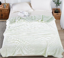 Плед велсофт в чемодане Marmari зелёный 005-MAR Cleo 150х200