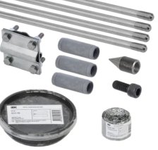 Комплект заземления 6/16 оцинкованая сталь ZKZ10-11-016-06