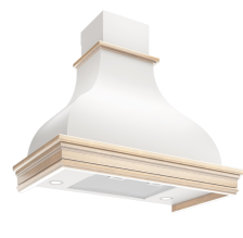 Вытяжка ELIKOR Аркада Валенсия 60П-650-П3Л белый муар/дуб неокр