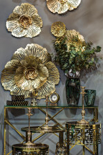 Декор настенный Цветок 29,8х29,2х5,7см 37SM-1853