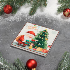 Подставка под горячее 10,8х10,8 см Новогоднее настроение 6260376