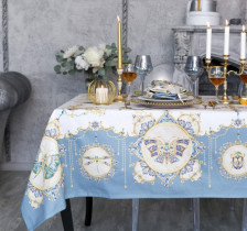 Скатерть саржа Этель Драгоценности Размер: 150х180