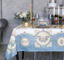 Скатерть саржа Этель Драгоценности Размер: 150х180