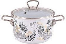 Кастрюля эмалированная 2,0 л цил  Botany 1SD165S