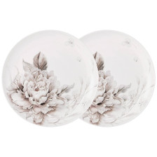 Набор тарелок 2 шт закусочных 20,5 см White Flower Lefard 415-2127