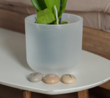 Кашпо Росси со вставкой 1,9л прозрачный