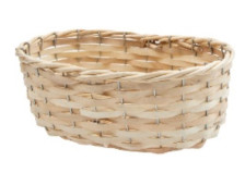 Корзина подарочная овальная Размер: 340х250х140, Цвет: Натуральный