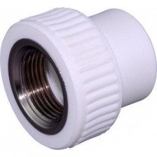 Муфта полипропиленовая комбинированная D50-1 1/2 внутренняя резьба Berke