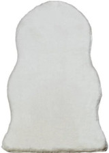 Ковер Roger (искусственный мех) шкура 0,6х0,9м white