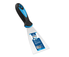 Шпатель 80мм нержавеющая сталь, двухкомпонентная ручка VERTEXTOOLS 1705-080