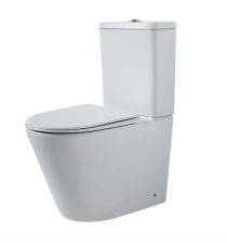 Унитаз Компакт EG309T безободковый, круговой смыв, с тонким сиденьем ДП