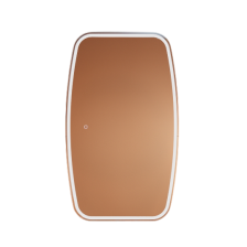 Зеркало со шкафчиком Баррель 600х1000 Правый ТХ, сенсор