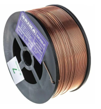 Проволока сварочная ER70S-6  д=0,8 1кг омедненная DECA