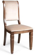 Стул ГМ 3019, дуб/TIFFANY-1-CREAM, табак 1000х480х620