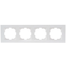 Рамка 4-м Arvia "Karen" белый (20 01 1000 024)