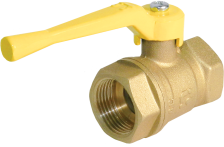 Кран шаровой для газа 11Б27п Ду32 А10 г/г рычаг БАЗ