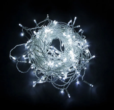 Гирлянда "Бахрома" 230V 240LED 5.3х0.8м 2700К IP44 шнур 3м CL23