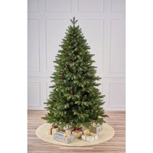 Ель 210см Московская с шишками M.Cr.  ЕМС 21 (силикон РЕ+ПВХ)