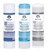 Комплект картриджей для питьевых систем K-CA (PS-10, FCA-10, FCBL-10)  UNICORN