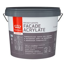 Краска для фасадов и интерьеров FACADE ACRYLATE А (5л) TIKKURILA / TIKKIVALA