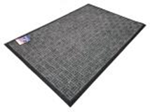 Коврик из полипропилена на резине 4040 80х120смх8мм темно-серый